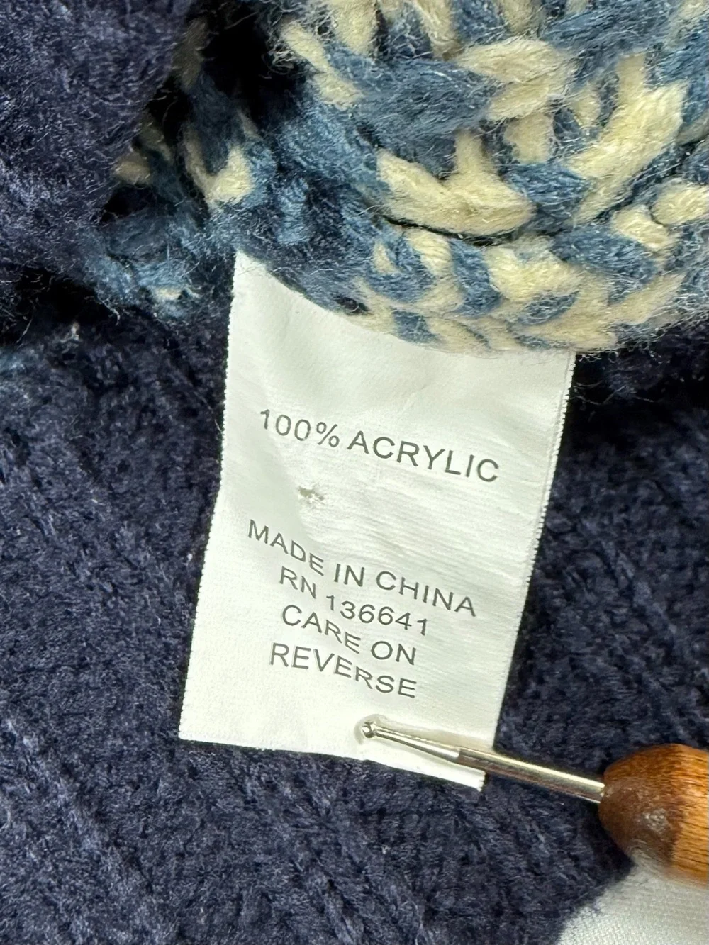 COTTON RYE Boys Shawl Collar Button Neck Fair Isle Sweater Size L 10 Cabin Cozy